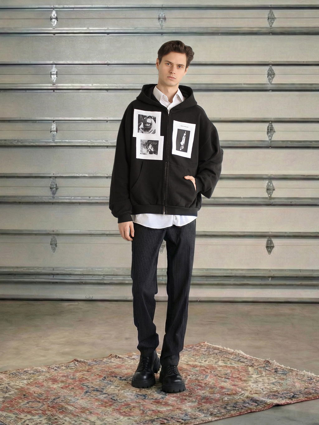 Escaped Death Zip-Up Hoodie