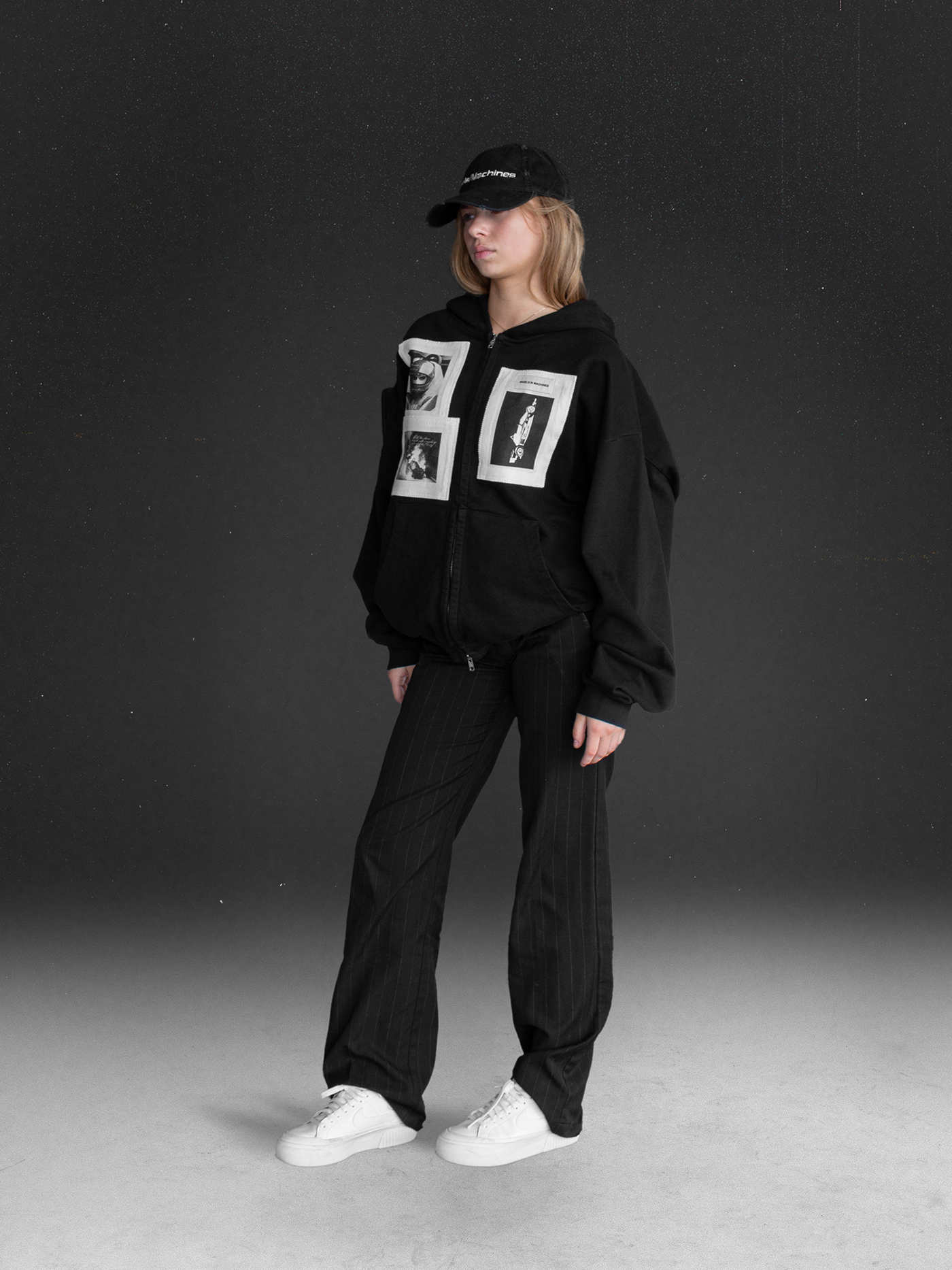 Escaped Death Zip-Up Hoodie