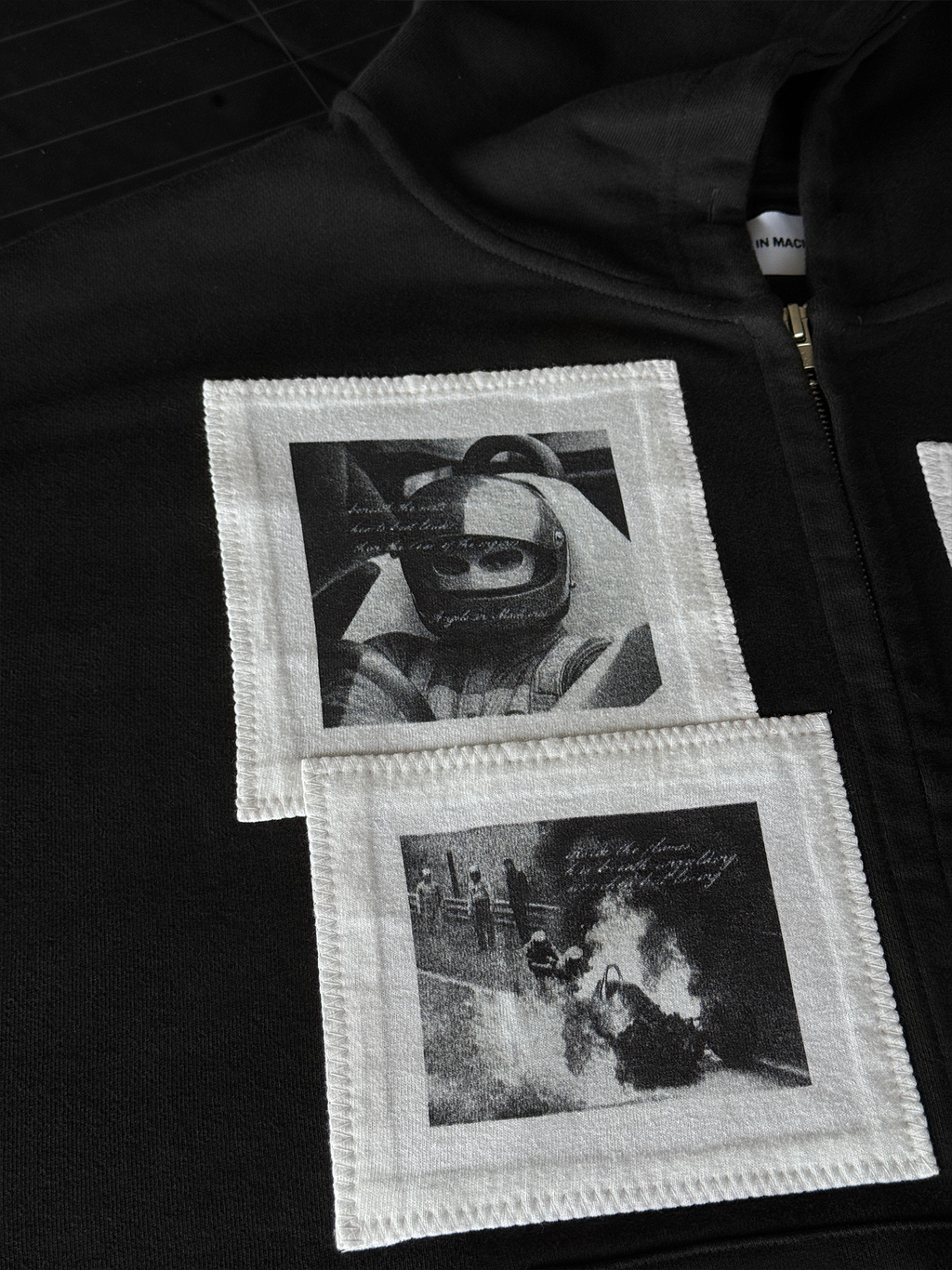 Escaped Death Zip-Up Hoodie