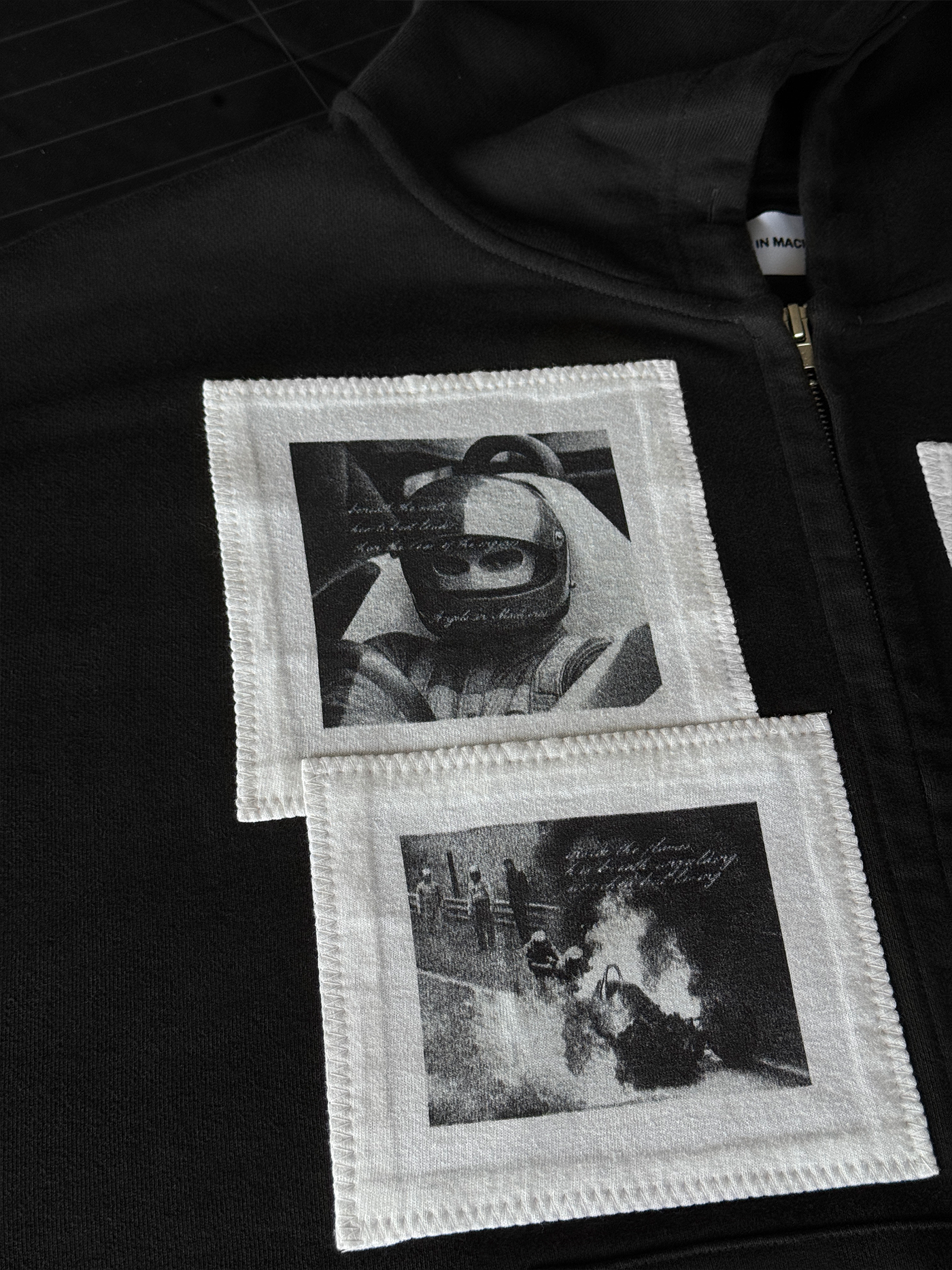 Escaped Death Zip-Up Hoodie