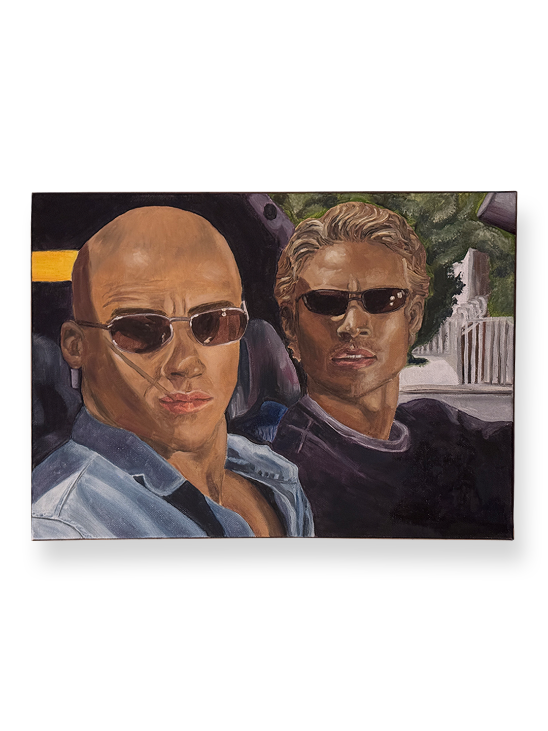 "Smoke Him" Original Painting