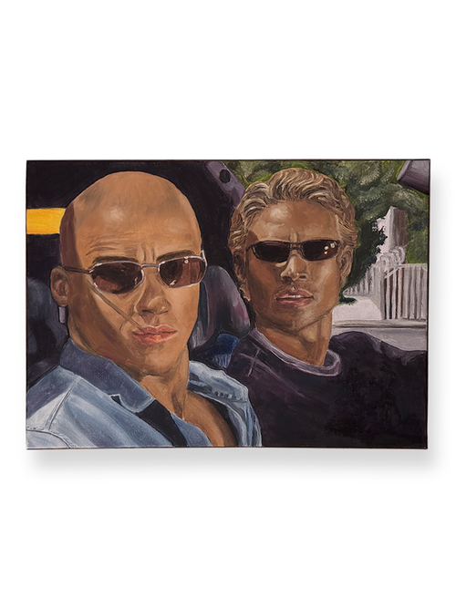 "Smoke Him" Original Painting